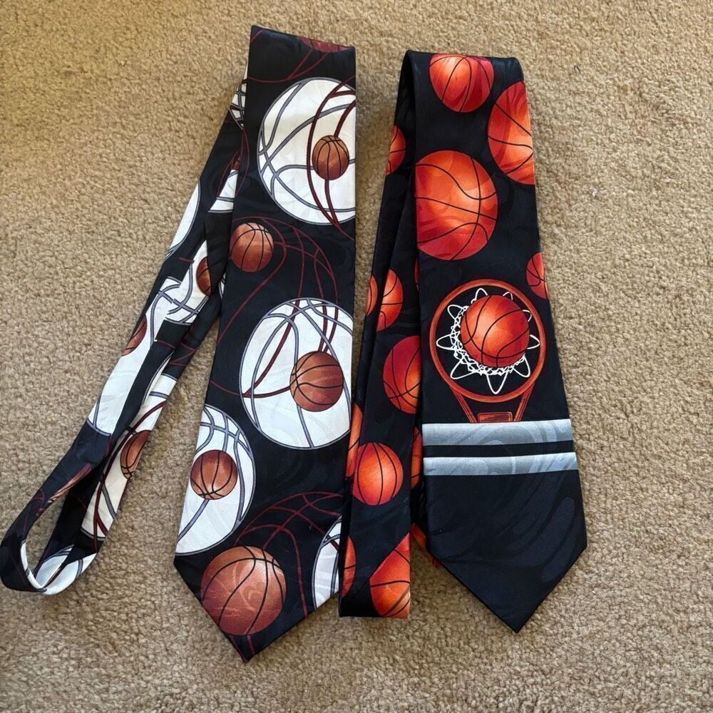 2 Steven Harris Basketball Neck Ties